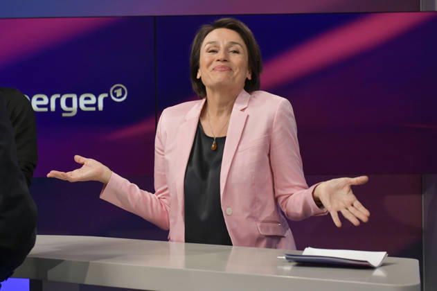 in der ARD-Talkshow maischberger im Studio Berlin Adlershof. Berlin, 15.04.2026
