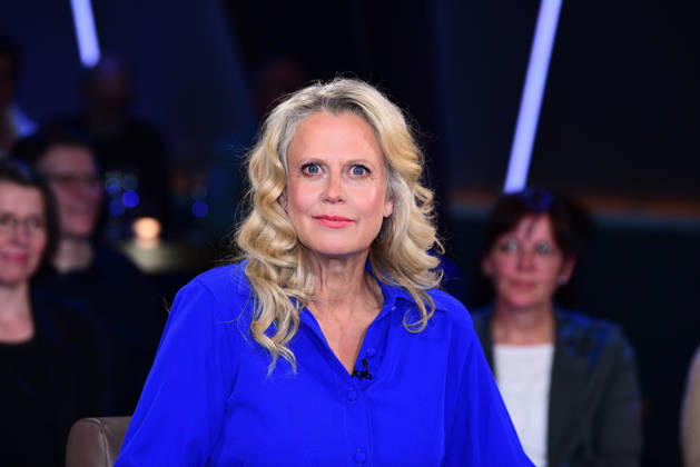 Barbara Schoeneberger during the NDR Talk Show at NDR Studios on April 17, 2026 in Hamburg, Germany NDR Talk Show in Hamburg, Germany