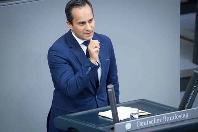 Deutscher Bundestag, 80. Plenarsitzung Mahmut Oezdemir (SPD) im Portrait bei seiner Rede zum Tagesordnungspunkt Einsetzung eines UA: Angriff auf die Nordstream-Pipelines bei der 80. Sitzung des Deutschen Bundestag in Berlin, 21.05.2026 Berlin Berlin Deutschland