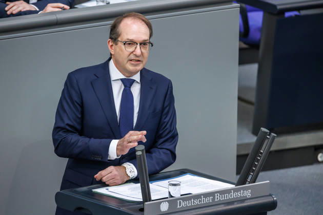 Bundestag Alexander Dobrindt (CSU), Bundesinnenminister im Deutschen Bundestag am 21.05.26 in Berlin. Berlin Berlin Deutschland Bundestag