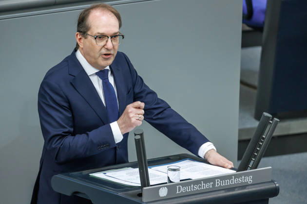 Bundestag Alexander Dobrindt (CSU), Bundesinnenminister im Deutschen Bundestag am 21.05.26 in Berlin. Berlin Berlin Deutschland Bundestag