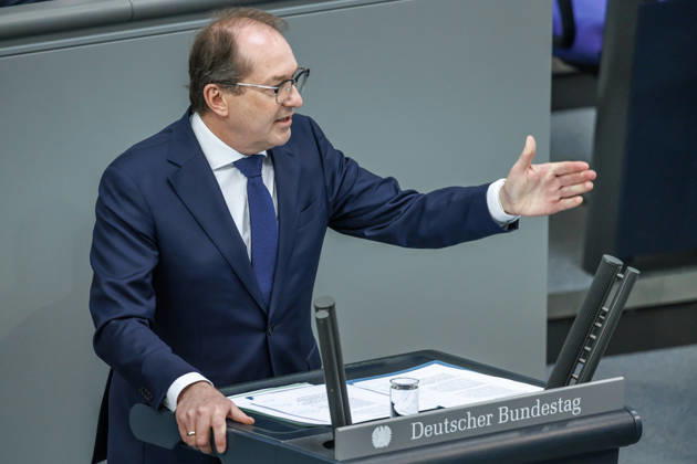 Bundestag Alexander Dobrindt (CSU), Bundesinnenminister im Deutschen Bundestag am 21.05.26 in Berlin. Berlin Berlin Deutschland Bundestag