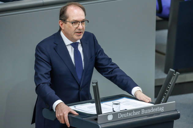 Bundestag Alexander Dobrindt (CSU), Bundesinnenminister im Deutschen Bundestag am 21.05.26 in Berlin. Berlin Berlin Deutschland Bundestag
