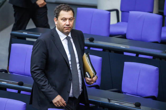 Bundestag Lars Klingbeil (SPD), Bundesfinanzminister im Deutschen Bundestag am 22.05.26 in Berlin. Berlin Berlin Deutschland Bundestag