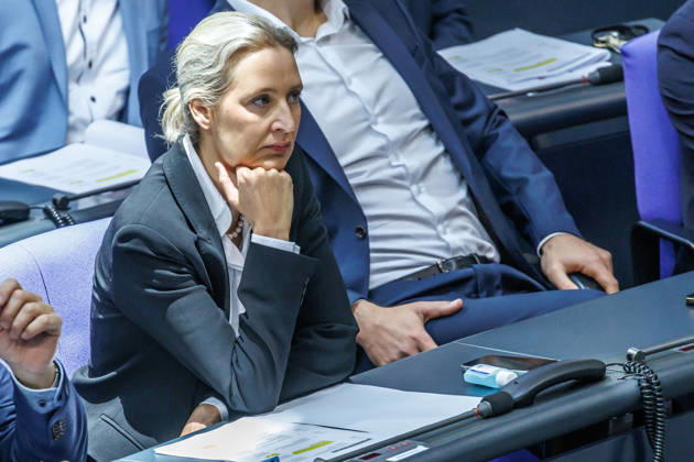 Bundestag Alice Weidel (AfD) im Deutschen Bundestag am 22.05.26 in Berlin. Berlin Berlin Deutschland Bundestag