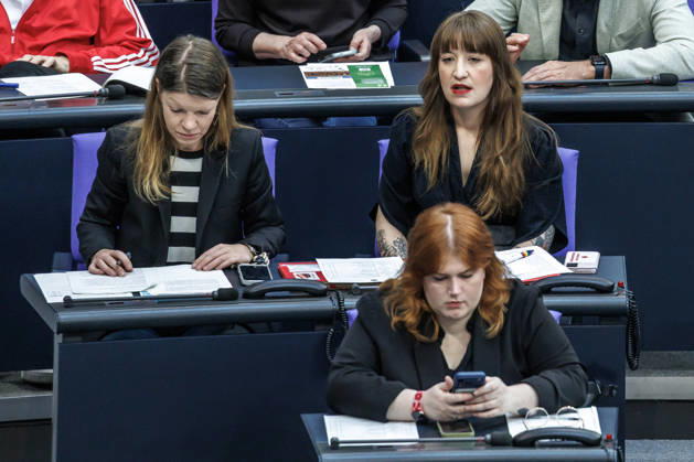 Bundestag Heidi Reichinnek (Die Linke) im Deutschen Bundestag am 22.05.26 in Berlin. Berlin Berlin Deutschland Bundestag