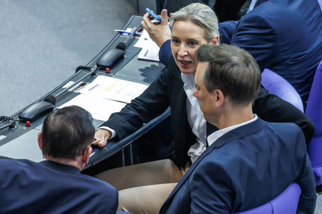 Bundestag Alice Weidel (AfD) im Deutschen Bundestag am 22.05.26 in Berlin. Berlin Berlin Deutschland Bundestag