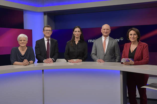 in der ARD-Talkshow maischberger im Studio Berlin Adlershof. Berlin, 03.06.2026