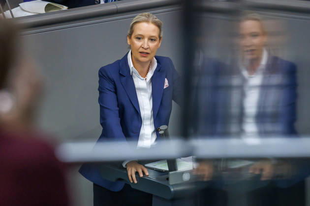 Bundestag Alice Weidel (AfD) im Deutschen Bundestag am 11.06.26 in Berlin. Berlin Berlin Deutschland Bundestag