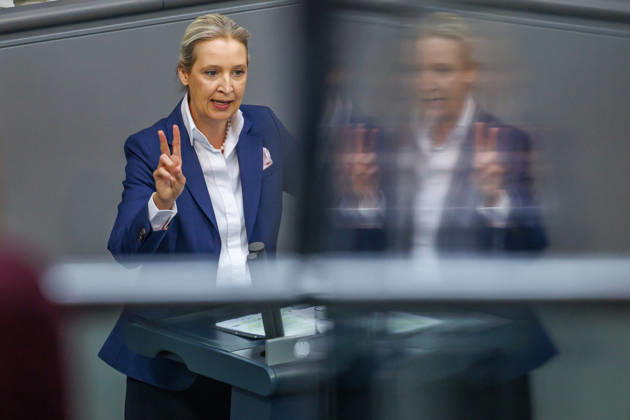 Bundestag Alice Weidel (AfD) im Deutschen Bundestag am 11.06.26 in Berlin. Berlin Berlin Deutschland Bundestag