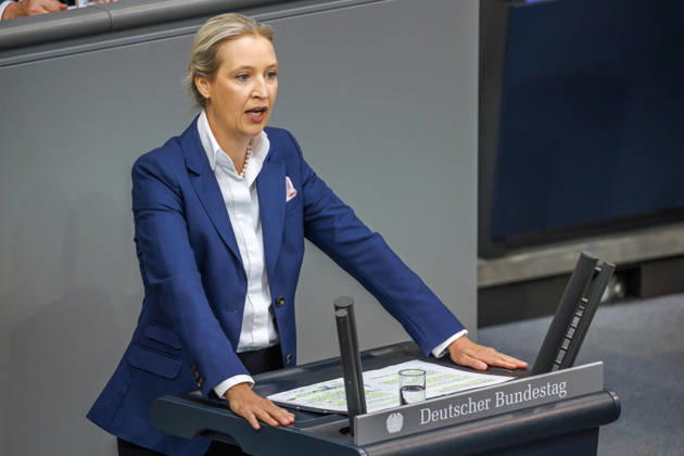 Bundestag Alice Weidel (AfD) im Deutschen Bundestag am 11.06.26 in Berlin. Berlin Berlin Deutschland Bundestag