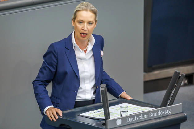 Bundestag Alice Weidel (AfD) im Deutschen Bundestag am 11.06.26 in Berlin. Berlin Berlin Deutschland Bundestag