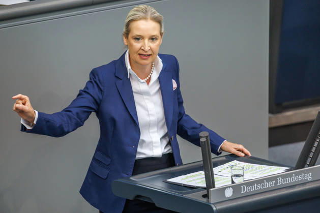 Bundestag Alice Weidel (AfD) im Deutschen Bundestag am 11.06.26 in Berlin. Berlin Berlin Deutschland Bundestag