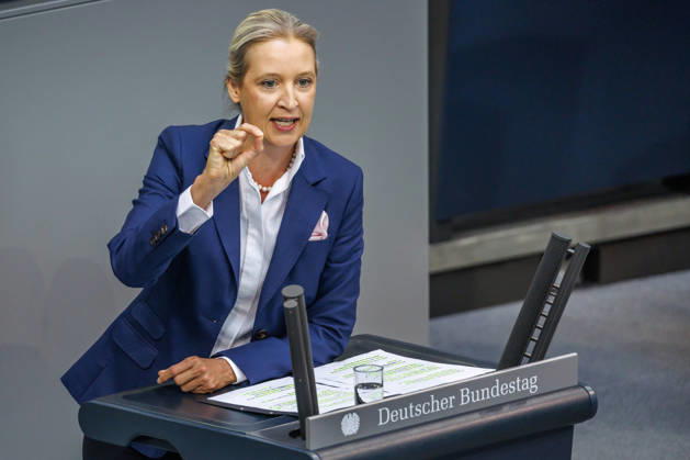 Bundestag Alice Weidel (AfD) im Deutschen Bundestag am 11.06.26 in Berlin. Berlin Berlin Deutschland Bundestag
