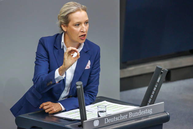 Bundestag Alice Weidel (AfD) im Deutschen Bundestag am 11.06.26 in Berlin. Berlin Berlin Deutschland Bundestag