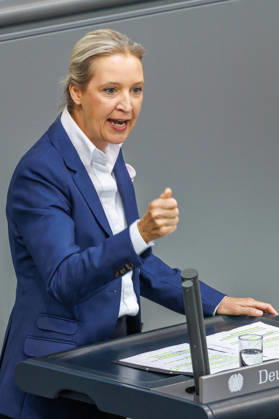 Bundestag Alice Weidel (AfD) im Deutschen Bundestag am 11.06.26 in Berlin. Berlin Berlin Deutschland Bundestag
