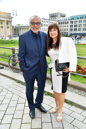 Wolfgang Stumph mit Ehefrau Christine Stumph beim Felix Burda Award im AXICA Hausl in Berlin am 21.06.2026