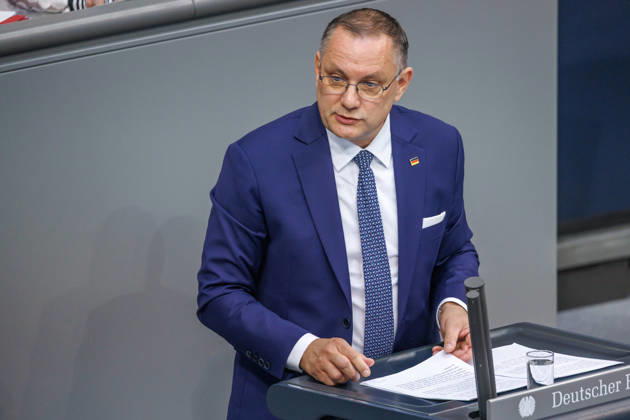 Bundestag Tino Chrupalla (AfD) im Deutschen Bundestag am 09.07.26 in Berlin. Berlin Berlin Deutschland Bundestag