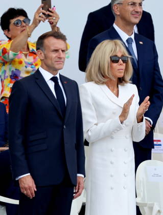 President Emmanuel Macron and Brigitte Macron at the July 14 military ceremony in Paris Jacovides Liewig Bestimage Bastille Day military parade on July 14, 2026, Paris, France Copyright: xJacovidesx xLiewigx xBestimagexJacovidesx xLiewigx xBestimagex
