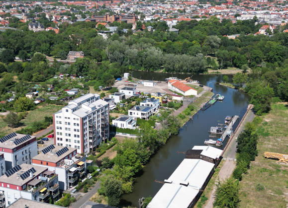 14.07.2026 Halle Saale Halle (Saale) Halle Saale Sachsen-Anhalt Ansicht Stadtansicht Sachsen Anhalt Ansicht Sophienhafen �