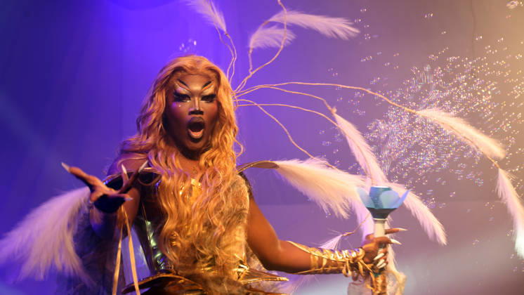 25.07.2026 Halle Saale Halle (Saale) Halle Saale Sachsen-Anhalt Ansicht Stadtansicht Sachsen Anhalt Ansicht Sommerfest 2026 am Peißnitzhaus peißnitzhaus festival Travestieshow Travestie Show Drag- und Travestie-Show foto: Bijoux �