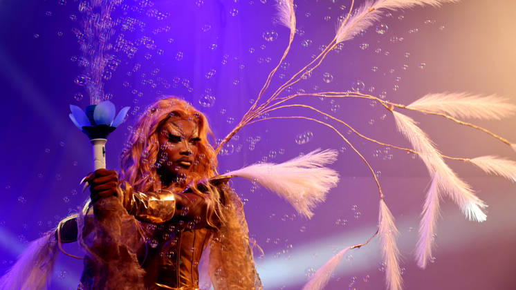 25.07.2026 Halle Saale Halle (Saale) Halle Saale Sachsen-Anhalt Ansicht Stadtansicht Sachsen Anhalt Ansicht Sommerfest 2026 am Peißnitzhaus peißnitzhaus festival Travestieshow Travestie Show Drag- und Travestie-Show foto: Bijoux �