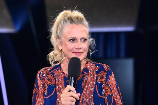 Barbara Schoeneberger during the NDR Talk Show at NDR Studios on August 7, 2026 in Hamburg, Germany NDR Talk Show on August 7, 2026 in Hamburg, Germany