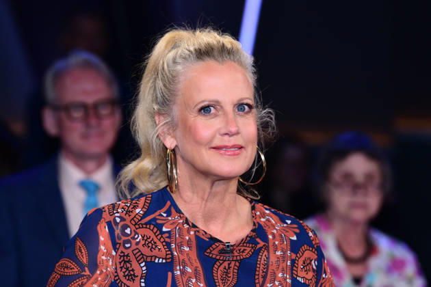 Barbara Schoeneberger during the NDR Talk Show at NDR Studios on August 7, 2026 in Hamburg, Germany NDR Talk Show on August 7, 2026 in Hamburg, Germany