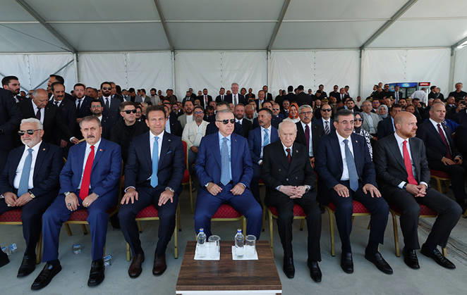 Turkish President Erdogan Attends 955th Anniversary of Manzikert Victory Turkish President Recep Tayyip Erdogan attends a ceremony marking the 955th anniversary of the Victory of Manzikert at the Battle of Manzikert Historical National Park in eastern Türkiye, on August 26, 2026. The commemoration marks the 1071 Battle of Manzikert and the conquest of Anatolia. Photo by Turkish presidency apaimages Istanbul Istanbul Turkey 260826_T__rkiye_TPO_00(3) Copyright: xapaimagesxTurkishxpresidencyx xapaimagesx