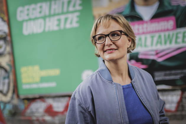 Franziska Brantner, Co-Vorsitzende von Buendnis 90 Die Gruenen, aufgenommen im Rahmen der Klausur des Bundesvorstandes von Buendnis 90 Die Gruenen in Berlin, 28.08.2026. Berlin Deutschland Copyright: xFlorianxGaertnerx