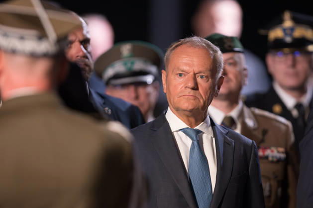 September 1, 2026, Gdansk, Poland: Polish Prime Minister Donald Tusk attends a ceremony marking the 87th anniversary of Nazi Germanys invasion of Poland at the Westerplatte Monument in Gdansk Gdansk Poland  - ZUMAl194 20260901_zip_l194_008 Copyright: xMarekxLadzinskix