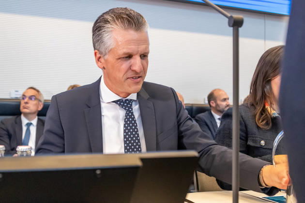 Fraktionssitzung CDU CSU Thorsten Frei (CDU), Kanzleramtsminister bei einer Fraktionssitzung am 07.09.2026 in Berlin. Berlin Berlin Deutschland Bundestag