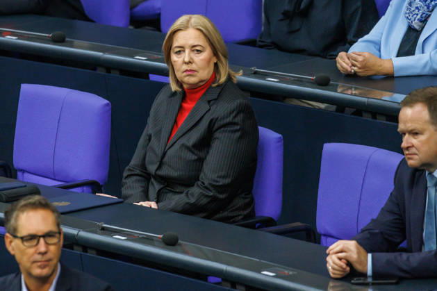 Bundestag Baerbel Bas (SPD), Bundesministerin fuer Arbeit und Soziales im Deutschen Bundestag am 11.09.26 in Berlin. Berlin Berlin Deutschland Bundestag
