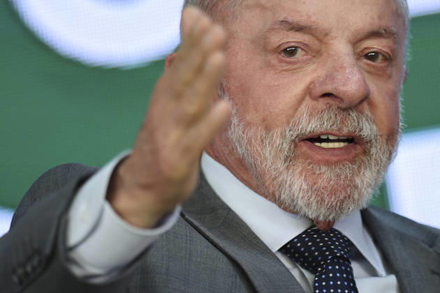 Brazilian President Lula da Silva attends a ceremony at the Planalto Palace in Brasilia BRASILIA, BRAZIL - SEPTEMBER 14: Brazil s President Luiz Inacio Lula da Silva attends a ceremony at the Planalto Palace in Brasilia, Brazil, September 14, 2026. Mateus Bonomi Anadolu Brasilia Brazil. Editorial use only. Please get in touch for any other usage. Copyright: x2026xAnadoluxMateusxBonomix