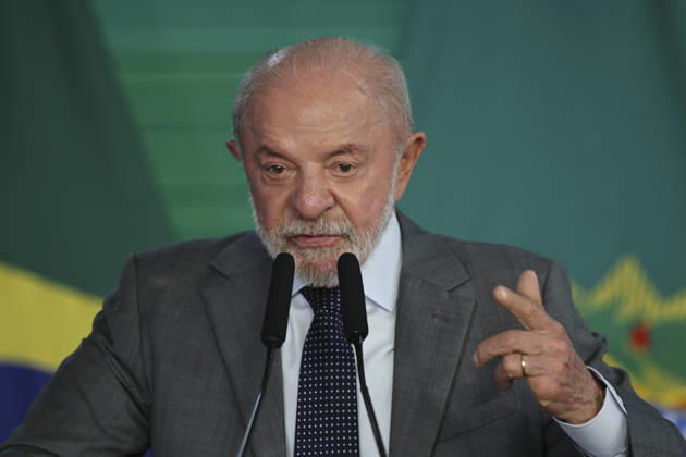 Brazilian President Lula da Silva attends a ceremony at the Planalto Palace in Brasilia BRASILIA, BRAZIL - SEPTEMBER 14: Brazil s President Luiz Inacio Lula da Silva attends a ceremony at the Planalto Palace in Brasilia, Brazil, September 14, 2026. Mateus Bonomi Anadolu Brasilia Brazil. Editorial use only. Please get in touch for any other usage. Copyright: x2026xAnadoluxMateusxBonomix