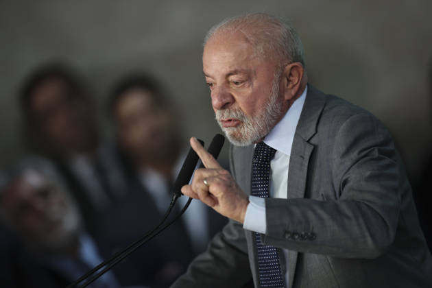 Brazilian President Lula da Silva attends a ceremony at the Planalto Palace in Brasilia BRASILIA, BRAZIL - SEPTEMBER 14: Brazil s President Luiz Inacio Lula da Silva attends a ceremony at the Planalto Palace in Brasilia, Brazil, September 14, 2026. Mateus Bonomi Anadolu Brasilia Brazil. Editorial use only. Please get in touch for any other usage. Copyright: x2026xAnadoluxMateusxBonomix