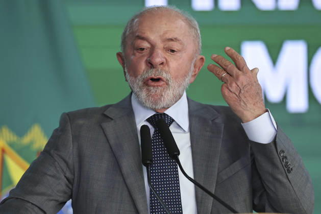 Brazilian President Lula da Silva attends a ceremony at the Planalto Palace in Brasilia BRASILIA, BRAZIL - SEPTEMBER 14: Brazil s President Luiz Inacio Lula da Silva attends a ceremony at the Planalto Palace in Brasilia, Brazil, September 14, 2026. Mateus Bonomi Anadolu Brasilia Brazil. Editorial use only. Please get in touch for any other usage. Copyright: x2026xAnadoluxMateusxBonomix
