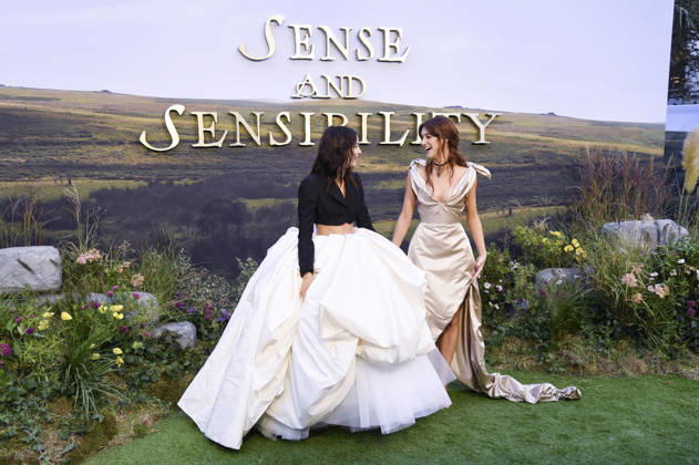 Esme Creed-Miles und Daisy Edgar-Jones bei der Premiere des Kinofilms Sense and Sensibility Sinn und Sinnlichkeit im Odeon Luxe Leicester Square. London, 15.09.2026