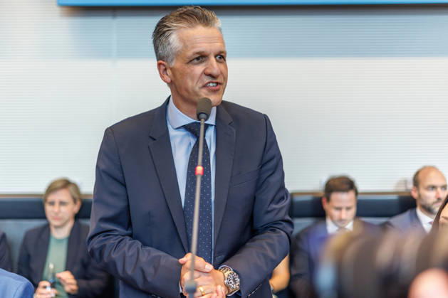 Fraktionssitzung CDU CSU Thorsten Frei (CDU), Fraktionsvorsitzender bei einer Fraktionssitzung am 22.09.2026 in Berlin. Berlin Berlin Deutschland Bundestag