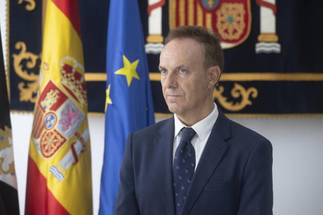 Ángel Víctor Torres chairs a meeting of the Situation Committee for the autonomous city of Ceuta. The Government Delegate in Ceuta, David de la Encina, during the meeting of the Situation Committee for the autonomous city, at the Government Delegation, on September 30, 2026, in Ceuta, Spain. Torres announced that the government will allocate 40.3 million to security and sanitation in Ceuta and that the space next to the prison will be converted into a new shelter. SEPTEMBER 30, 2026 Ceuta, Spain  Copyright: xMarcosxMorenox 7811066