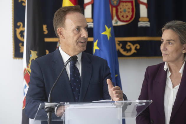 Ángel Víctor Torres chairs a meeting of the Situation Committee for the autonomous city of Ceuta. The Government Delegate in Ceuta, David de la Encina, during the meeting of the Situation Committee for the autonomous city, at the Government Delegation, on September 30, 2026, in Ceuta, Spain. Torres announced that the government will allocate 40.3 million to security and sanitation in Ceuta and that the space next to the prison will be converted into a new shelter. SEPTEMBER 30, 2026 Ceuta, Spain  Copyright: xMarcosxMorenox 7811067