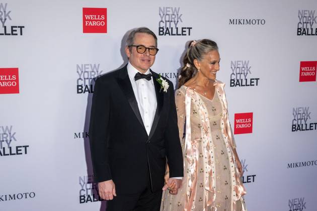 October 1, 2026, New York, New York, United States: (L-R) Matthew Broderick and Sarah Jessica Parker attend.The New York City Ballet 2026 Fall Gala at David H. Koch Theater, Lincoln Center on October 01, 2026 in New York City. New York United States - ZUMAs197 20261001_aaa_s197_877 Copyright: xRonxAdarx
