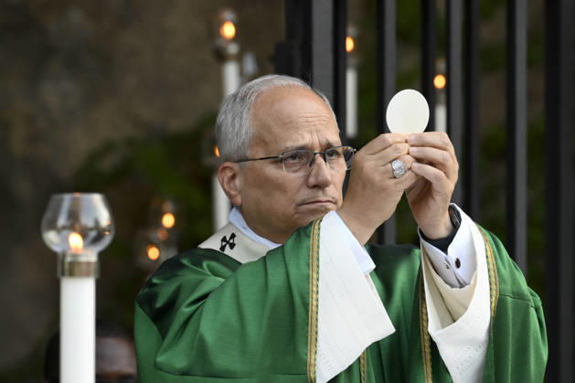 IPA89265417 - Italy, Rome, Vatican, October 3, 2026 Pope Leo XIV Pope Leo XIV celebrating Holy Mass for the Gendarmerie Corps in the Vatican Gardens, Vatican. Photograph by VATICAN MEDIA Catholic Press Photo Copyright: xVATICANxMEDIA xCatholicxPressxPhotox xx IPA89265417