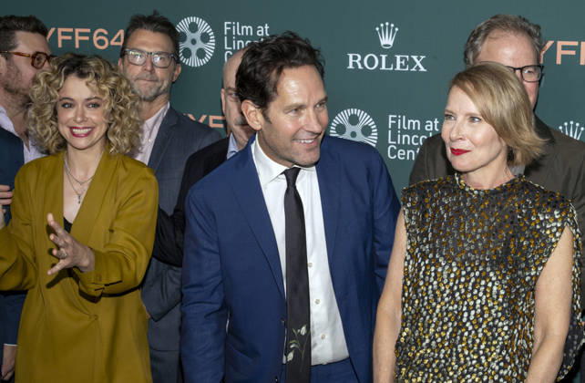 October 3, 2026, New York, Ny, United States: Tatiana Maslany, Paul Rudd and Amy Ryan attend the 64th New York Film Festival Tom McCarthyâ€⠢s A Statement World Premiere. Held at Alice Tully Hall at Lincoln Center in New York. Zuma Press. October 3, 2026. New York United States - ZUMAp281 20261003_zea_p281_079 Copyright: xPhotoxImagexPressx