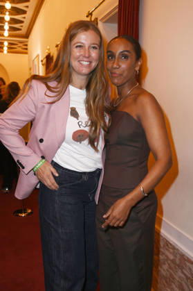 Nina Eichinger und Hadnet Tesfai bei der 27. Verleihung der First Steps Awards 2026 im Theater des Westens. Berlin, 05.10.2026