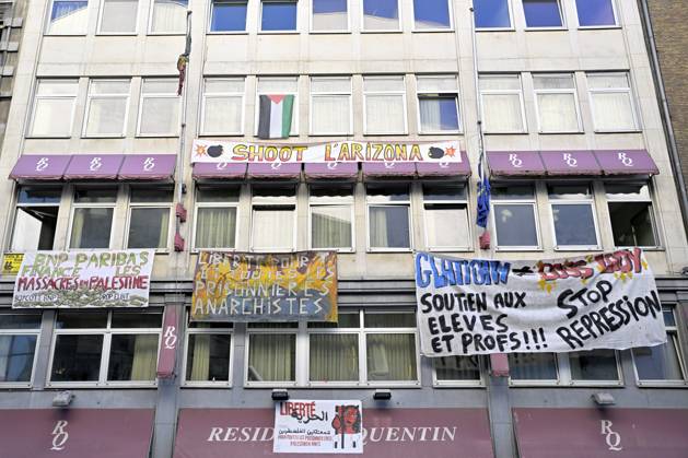 Student protest in Liege on 06 10 2026 LIEGE, BELGIUM - OCTOBER 06 : Students protest against the ministerial reform on September on October 6, 2026 in Liege, Belgium, 06 10 2026 ( Liege Belgium Copyright: xSesx