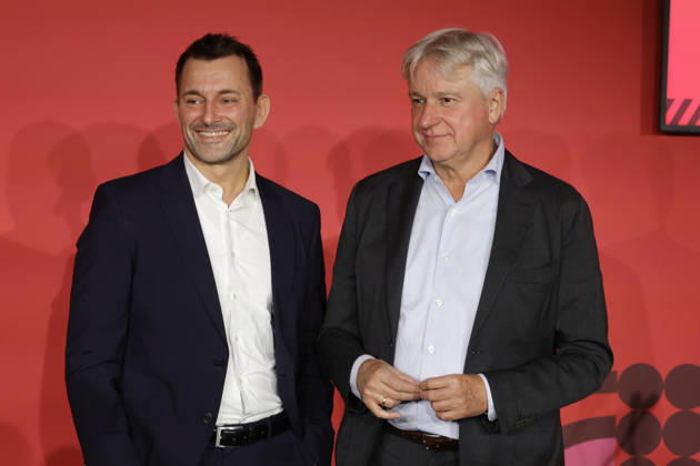 Frankfurt Impressionen 06.10.2026 Die 78. Frankfurter Buchmesse verabschiedet den langjährigen Direktor Juergen Boos - hier Nachfolger wird der bisherige Geschäftsführer Joachim KAUFMANN Frankfurt (Main) Hessen Deutschland
