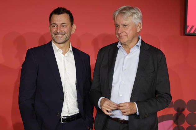 Frankfurt Impressionen 06.10.2026 Die 78. Frankfurter Buchmesse verabschiedet den langjährigen Direktor Juergen Boos - hier Nachfolger wird der bisherige Geschäftsführer Joachim KAUFMANN Frankfurt (Main) Hessen Deutschland