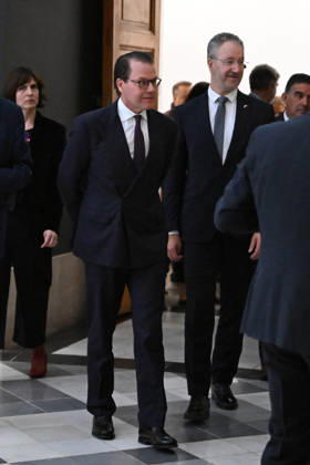 The Prado Museum Reopens the Queen Christina Sculpture Gallery with a Visit by Prince Daniel of Sweden Prince Daniel of Sweden during his visit to the Queen Christina Sculpture Gallery at the Prado Museum on October 6, 2026, in Madrid, Spain CELEBRITIES PRADO MUSEUM ROYALTY PRINCE José Madrid Madrid Spain Copyright: xJosà xOlivax 7824477
