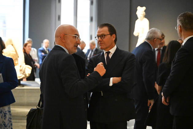 The Prado Museum Reopens the Queen Christina Sculpture Gallery with a Visit by Prince Daniel of Sweden Prince Daniel of Sweden during his visit to the Queen Christina Sculpture Gallery at the Prado Museum on October 6, 2026, in Madrid, Spain CELEBRITIES PRADO MUSEUM ROYALTY PRINCE José Madrid Madrid Spain Copyright: xJosà xOlivax 7824479